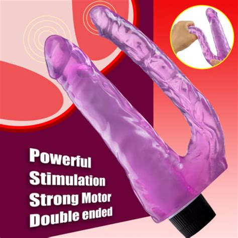 Waterproof Vaginal G Spot Anal Dp Double Penetration Vibrator Dildo