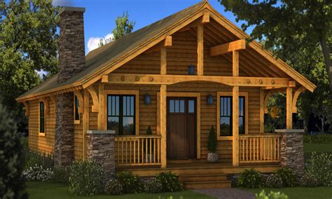 Small Rustic Log Cabins Small Log Cabin Homes Plans One