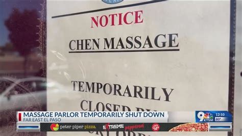 County Attorneys Office Temporarily Shuts Down Massage Parlor In Far East El Paso Youtube