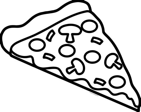 Pizza Coloring Page WeColoringPage 61 Wecoloringpage