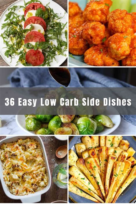 36 Easy Low Carb Side Dishes Izzycooking
