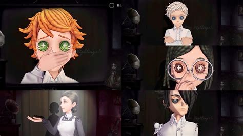 Identity V X The Promised Neverland Crossover All Showroom Skins Animations Trailers And More