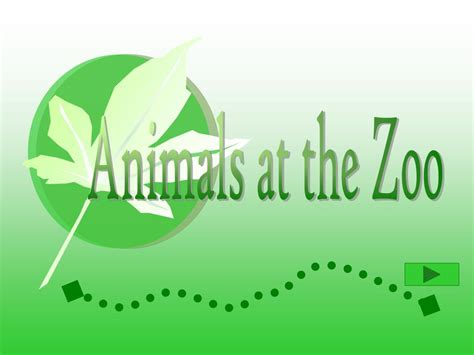 Ppt Animals At The Zoo Powerpoint Presentation Free Download Id21293