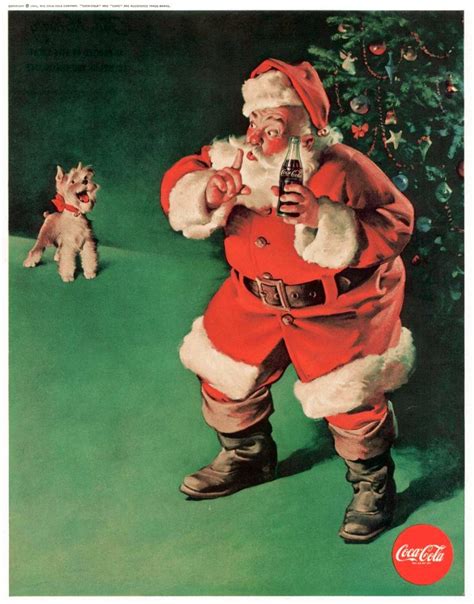 Vintage Coca Cola Christmas Ads Starring Santa Claus Click Americana
