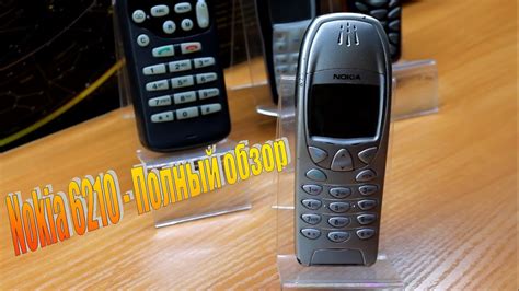 Nokia 6210 Обзор и включение история мобильного телефона ретро