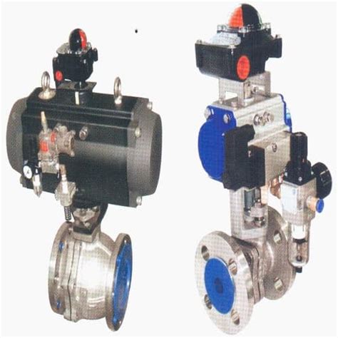 Pneumatically Operated Ball Valve Tradekorea