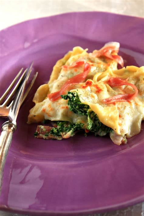 Cannelloni ricotta e spinaci barilla. Cannelloni spinaci, ricotta e speck - Menta Piperita