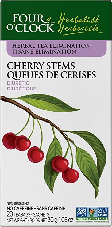 Herbal Tea Cherry Stems Non Gmo Amazonca Grocery
