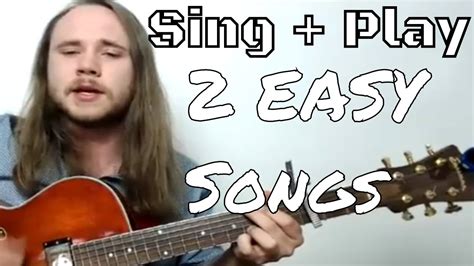 It is a great song when you are performing for a huge crowd who can also sing along. 2 Easy Rock Songs To Sing And Play On Guitar - YouTube
