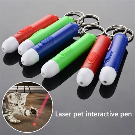 Hoomall Cat Toys Tease Cats Rods Laser Pen Led Light Laser Toys Funny