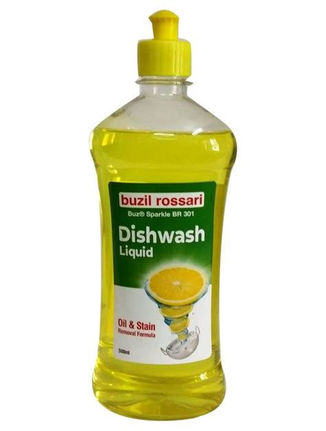 Buzil Rossai Lemon Dishwash Liquid For Dish Washing Packaging Size 500ml At Rs 110bottle In