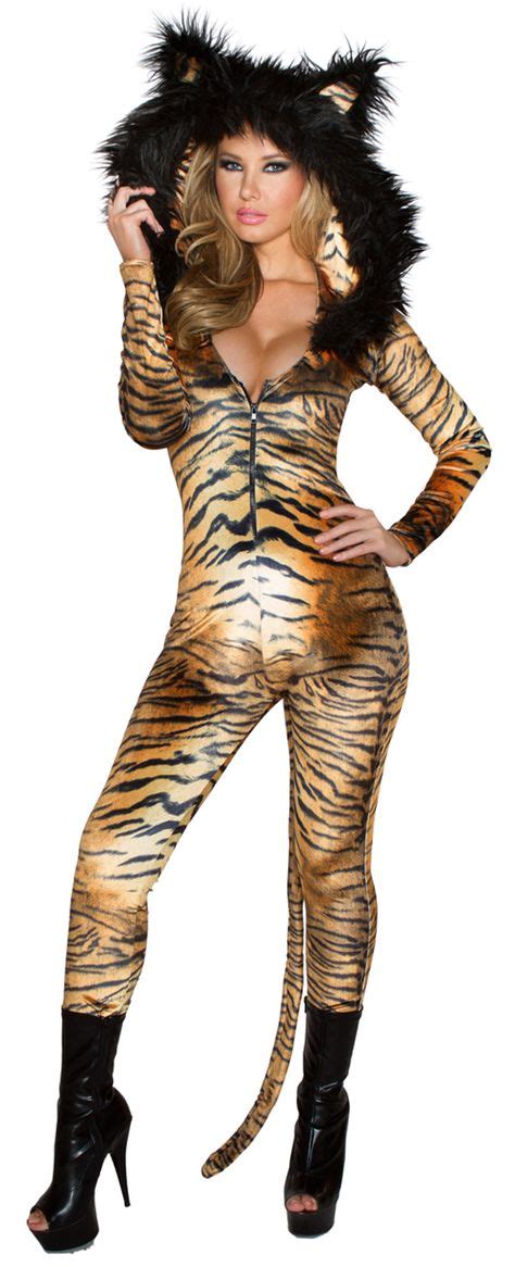 Tiger Catsuit Costume Jv Cc Fierce As A Tiger The Tiger Catsuit