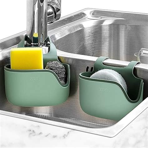 Sink Caddy Dish Washing Sponge Kitchen Sink Sponge Holder Plastic