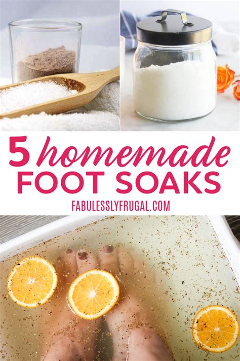 5 Of The Best Diy Foot Soaks That You Can Do From Home Fabulessly Frugal