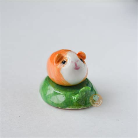 Guinea Pig Toy Polymer Clay Etsy