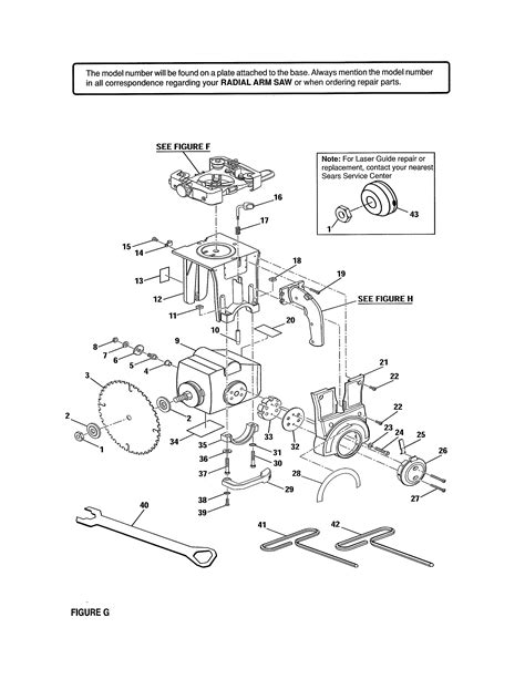 Solved craftsman radial arm saw 113 197751 wiring diagram needed craftsman 12 inch motorized table saw 11324250 Craftsman 315220100 radial arm saw parts | Sears PartsDirect