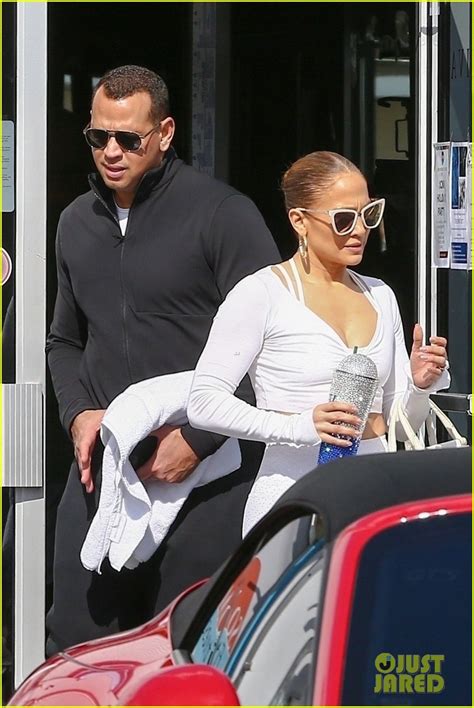 Jennifer Lopez And Alex Rodriguez Hit The Gym In Miami Photo 4403425