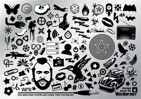 Cool Vector Graphic Set Vector Art And Graphics