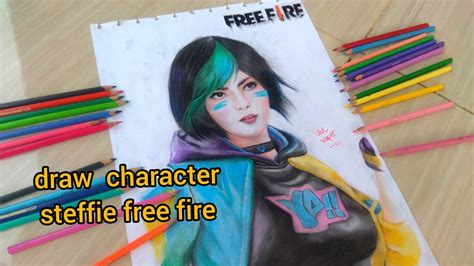 Secara umum dapat melatih daya kreatifitas dan imajinasi anak sehingga dapat mengetahui. menggambar karakter ff terbaru steffie | gambar free fire ...