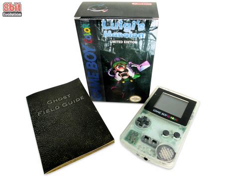 Luigis Mansion Game Boy Color Limited Edition Game Boy Horror 8bit
