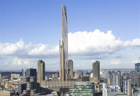Worlds Tallest Timber Skyscraper Proposed For London