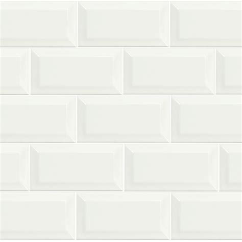 Metro White 10cm X 20cm Wall Tile Fylde Tiles