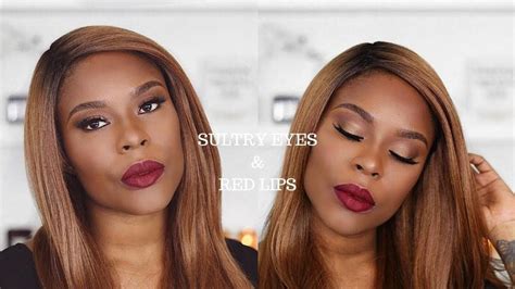 Yray Ideh Shares Sultry Eyes And Red Lips Tutorial On Bn Beauty