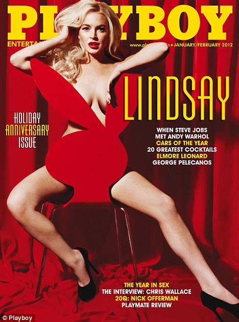 Lindsay Lohan S Marilyn Monroe Playboy Pictures Hugh Hefner Takes The