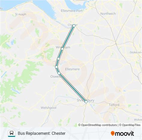 Transport For Wales Route Schedules Stops And Maps Bus Replacement
