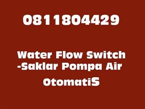 Sehingga anda tidak perlu menggunakan tandon air bila menggunakan jenis saklar otomatis ini. Jual Water Flow Switch Saklar Otomatis Pompa Air - YouTube