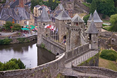 Cancel free on most hotels. Fougères, Brittany, France - photography by Steve Crampton