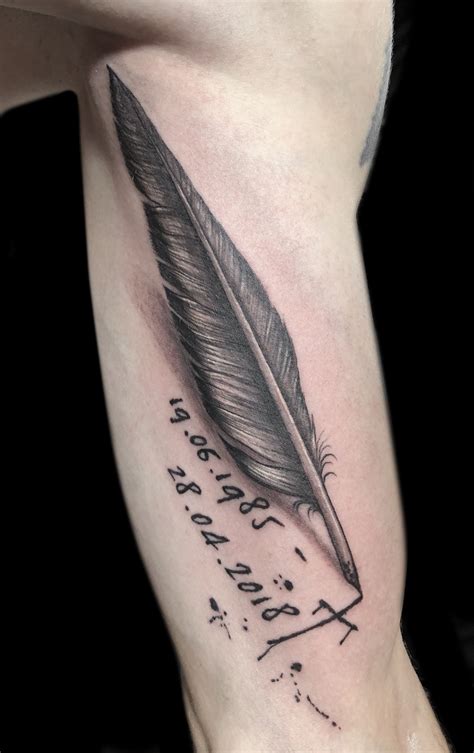 Westendtattoo Westendtattooandpiercing Tattoo Feather Tattoo Arm