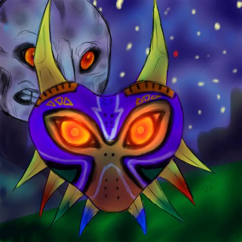 Majoras Mask By Devildart On Deviantart