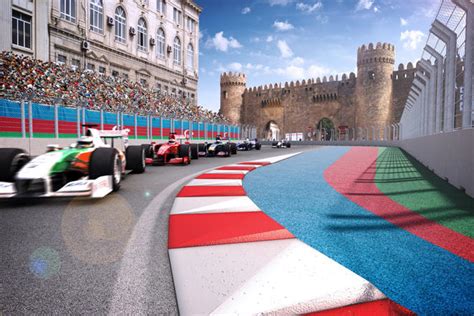 F1 Race Returns To Baku