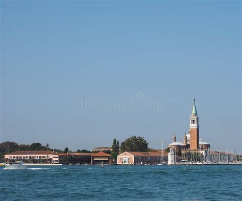 San Giorgio Island In Venice Editorial Stock Image Image Of