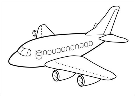 18+ Airplane Coloring Pages - PDF, JPG | Free & Premium Templates