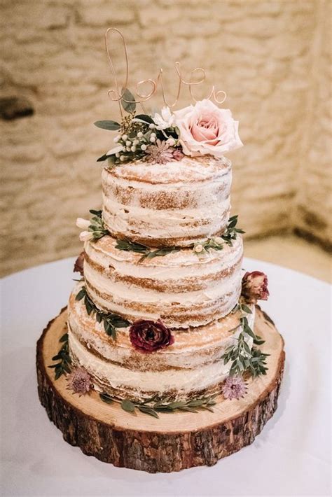 Trending Simple And Rustic Wedding Cakes Emmalovesweddings