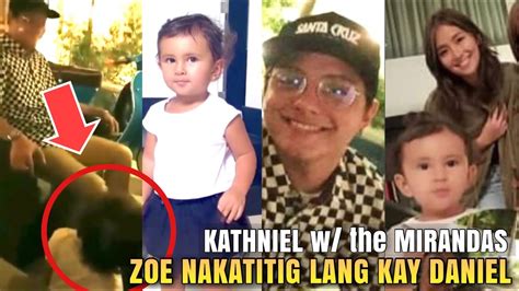 anak ni sofia andres na si zoe pinatawa si daniel padilla zoe nakatitig lang kay daniel youtube