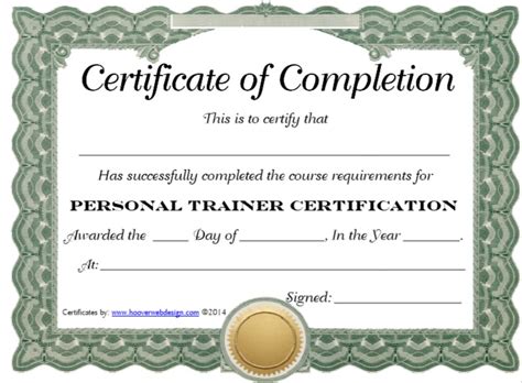 17 Free Training Certificate Templates Free Word Templates