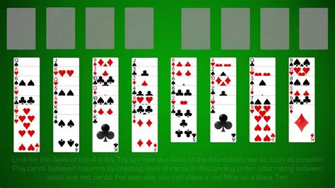 How To Play Free Cell Solitaire Youtube