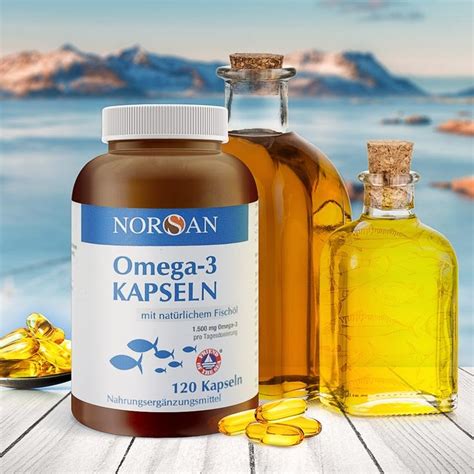 Norsan Omega 3 Fischöl 120 Kapseln Myfairtrade
