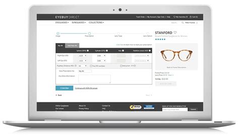 how to buy prescription glasses online eyebuydirect