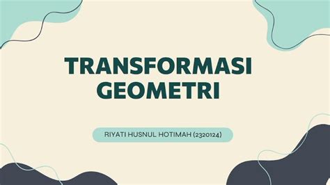 Tutorial Transformasi Geometri Menggunakan Geogebra Youtube