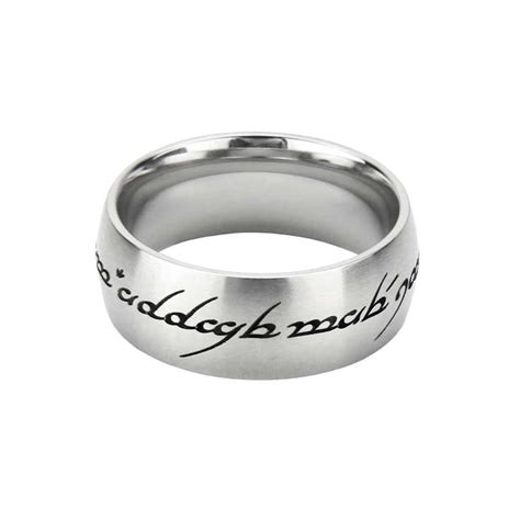 Elvish Choose The Right Ring Wide Ctr Rings Lds Ctr Rings