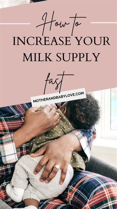 How To Increase Your Breast Milk Supply Fast