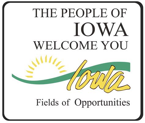 Welcome To Iowa Sign With Best Quality 5054246 Vector Art At Vecteezy