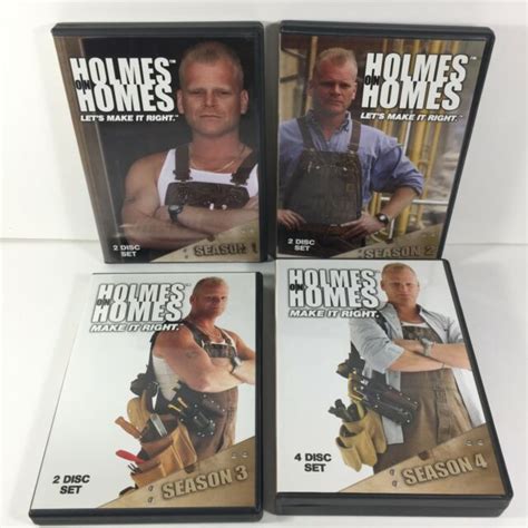 Holmes On Homes Season 4 Lets Make It Right Dvd 2006 4 Disc Set