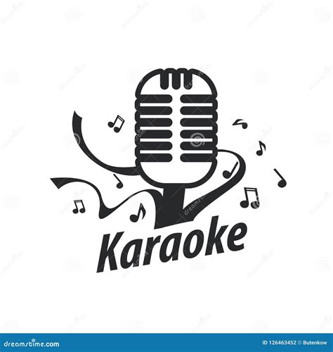 Vector Logo Karaoke Stock Vector Illustration Of Banner 126463452