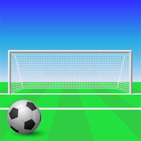 Soccer Goal Stock Vector Illustration Of Soccer Penalty 20742618