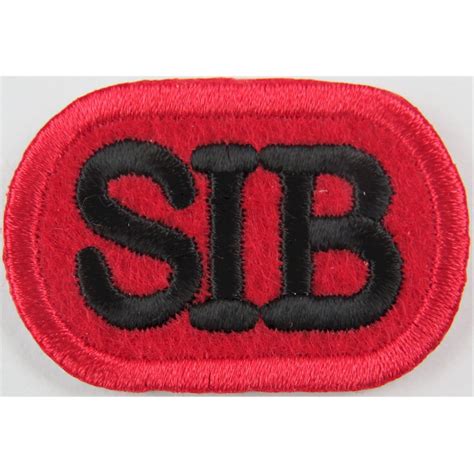Sib Special Investigation Branch R Military Police Regimental Arm Ba